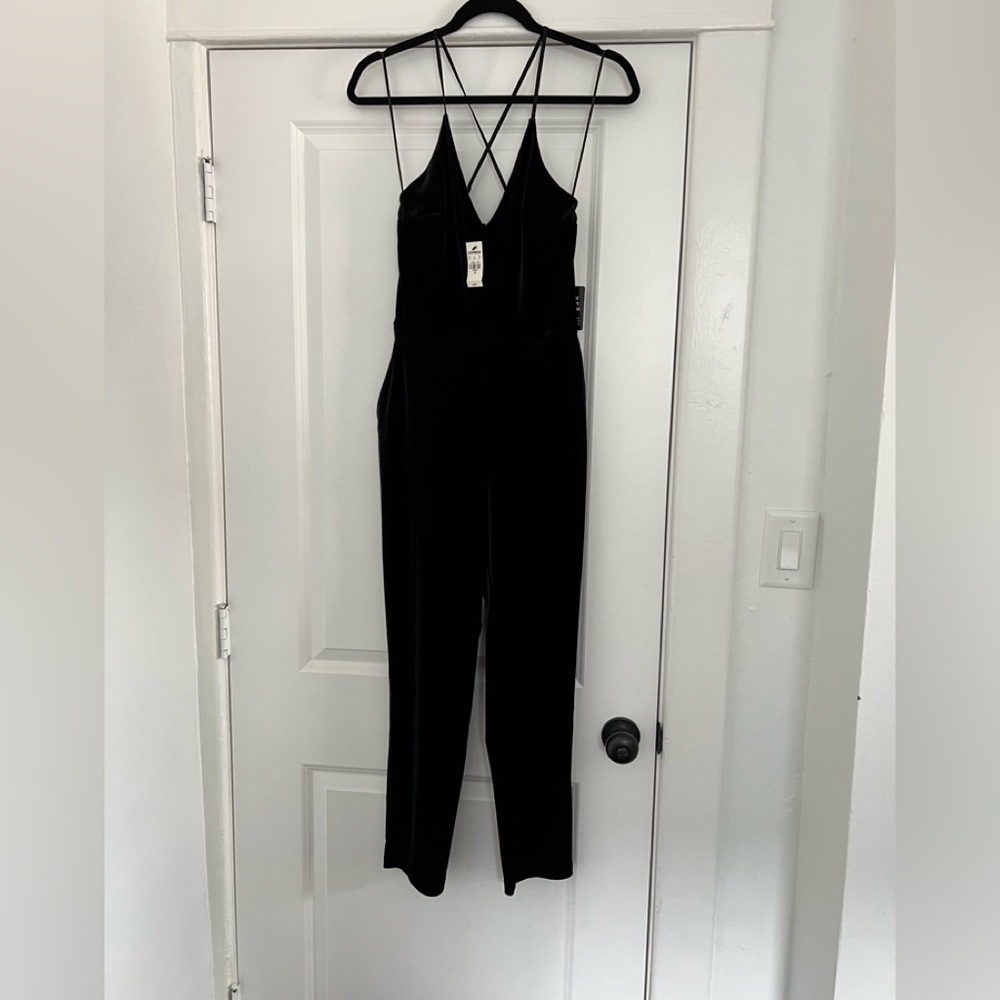 New express velvet Jumpsuit